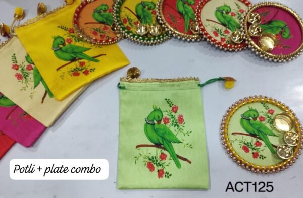 Potli + Plate Combo