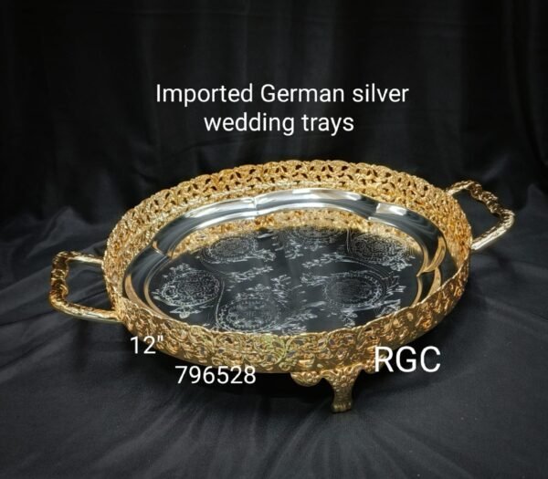 Imported German silver handles tray