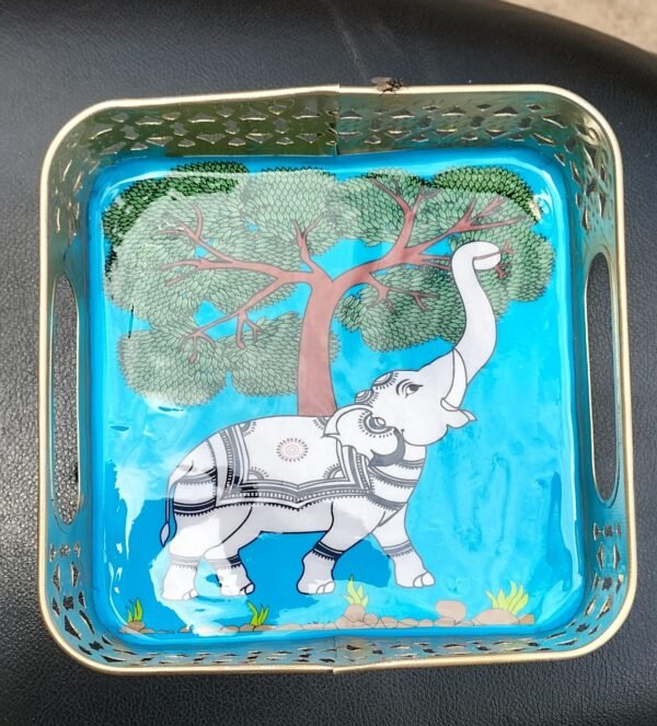 Pichwai Tray