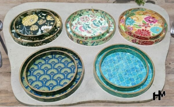 Beautiful Wooden Tray Combos for Home Decor