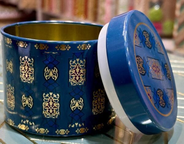 Tin jar with vacuum lid - Image 2