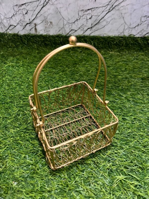 Dry fruit jar with copper tray - Image 3