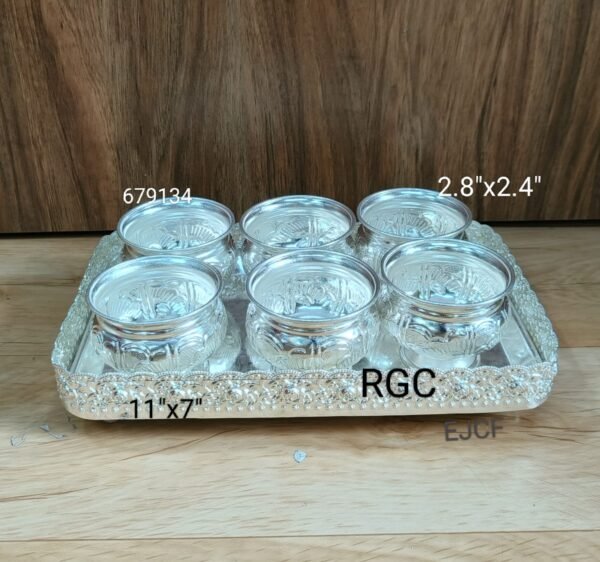 RGC tray+ 6 bowls